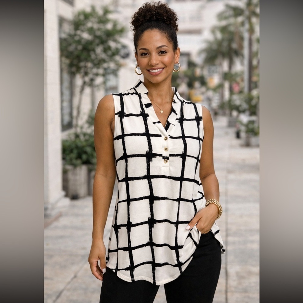 #188 Block blouse